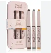 Barry M Dazzle and Define Metallic Eyeshadow Crayons X3 In Gift Tin