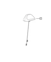Genuine Mopar Base Cable And Bracket Antenna 5LQ48KFSAB