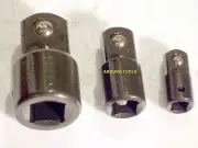 IMPACT SOCKET ADAPTORS 3pc SET - NEW.