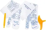 1Set Acupressure Reflexology Socks Set with Massage Tool Targeted Foot Therapy for Home Office and Travel Comprehensive Kit for Relaxation and Meridian Therapy