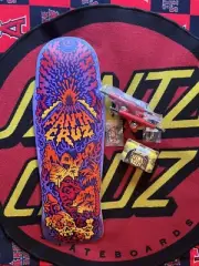 Santa Cruz/ Erick Winkowski Volcano Complete Deck Shaped 10.34" x 30.54". New