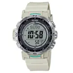 【CASIO 卡西歐】PRO TREK 電波 太陽能電力 三重感應器 戶外探險 PRW-35-7_44.6MM