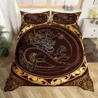 Flying Dragon Totems Bedding Set Doona Quilt Cover Pillowcase Single Double King