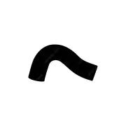 Gates Radiator Hose for Austin 1300 A16S Mini XE 12H 1.3L 175mm 1967-1980