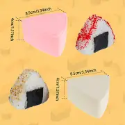 2 Pcs Enduring Onigiri Mold Easy to Operate Rice Ball Mold Easy to Demould mjBgu