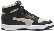 [PUMA] Men's Rebound Layup Sneaker, Black-Desert Dust