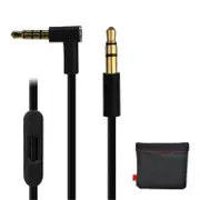 Replacement Cable/wire For Beats Audio Cable+inline Remote/microphone For Beats By Dr. Dre Headphone Solohd/studio/pro/detox/wireless-compatible To...