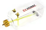 RC Gas Fuel Tank 700ML Fuel Bottle for RC Airplane Model - Transparent Plastic