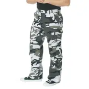 Vintage City Camo Paratrooper Cargo Pants BDU