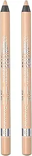 Rimmel London Scandaleyes Waterproof Kohl Kajal Eyeliner Pencil, Intense Color, Long-Wearing, Smudge-Proof, 005, Nude (Pack of 2)