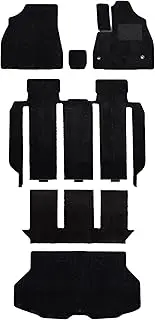 [Amazon.co.jp Exclusive] Noah/Voxy 90 Series 7 Seater Independent Center Console Equipped Car Floor Mat Set of 1 (Black) (99AZC1585X101K)