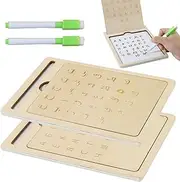 GEUGECY Russian/Arabic ArabicWriting Board, Preschool Learning Letter Writing Board, Fun Interactive Learning Tool Boys Girls Drawing Toy for Children's Day and Birthday