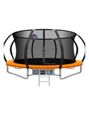 [Everfit] Basketball Hoop Set Trampoline 14 Foot in Multi