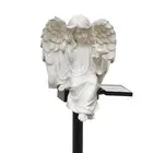 Angel Solar Stake Angel Garden Decor Solar Light Outdoor Landscape Lamp5867