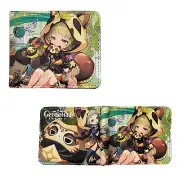 New Sayu GENSHIN IMPACT BiFold Wallet Standard Size Credit Card Billfold