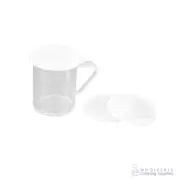 Salt Dredge w Handle 250mL 3 Tops Seasoning Shaker Sugar Spice Pepper Cocoa