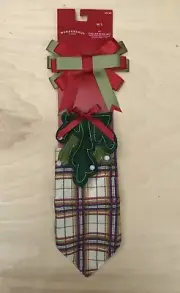 PET COLLAR BOW TIE, BANDANA & COLLAR DECORATION Mistletoe NEW XS SMALL DOG CAT
