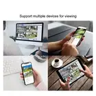 Dual Lens Camera Wireless 2 Way Intercom Night Vision Rotating Waterproof BT Hot
