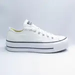 CONVERSE 560251C CHUCK TAYLOR ALL STAR LIFT 低筒帆布鞋 女款 經典厚底 白