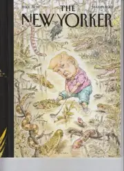 DONALD TRUMP THE NEW YORKER MAGAZINE MAY 21 2018 NO LABEL THE SWAMP