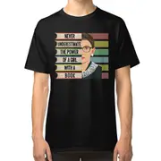 Feminist Ruth Bader Ginsburg RBG Quote Girl With Book Women T-shirt