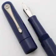 Peyton Street Pens Z2 Fountain Pen - Blue Premium Ebonite. JoWo #6 Nibs (New)