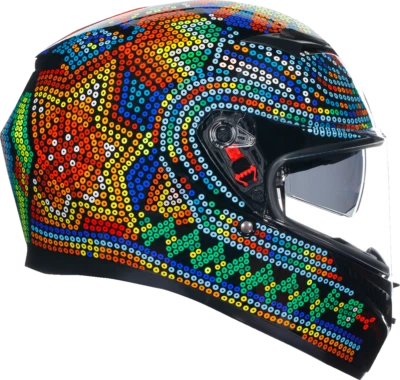AGV 2118381004001L K3 Rossi Winter Test 2018 Helmet Large