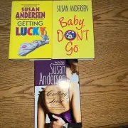Lot of 3SUSAN ANDERSEN - Romance - HB- Book Club Editions New