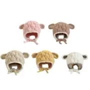 Ears Baby Hat Winter Warm Plush Hat Kids Cap Bonnet Ear for Protection Bean
