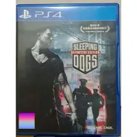 在飛比找蝦皮購物優惠-全新ps4遊戲片 睡犬 香港警察 中文版 ps4中古遊戲片p