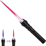 GDPN Lightsaber Torch Lighter - Windproof Jet Flame Lighter, Durable Zinc Alloy Body, Refillable, with Color-Changing Flame and Safety Lock.(Gas Not Include)