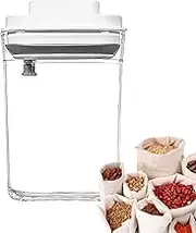 Vacuum Coffee Canister | Vacuum Coffee Airtight Container,Manual Sealer, Kitchen Supplies, Stackable Dispenser For Sugar Flour Cereal Candy