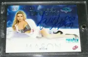 2016 Benchwarmer ALLIE MASON Dreamgirls SWEET DREAMS Ice Blue Autograph #1/1