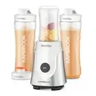 NEW Kambrook Blitz2Go KBL63SIL Bottle Blender Protein Shake Mixer Smooth Maker