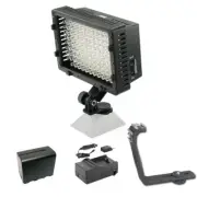 Pro 7D 12 LED video light F970 for Canon 7D Mark II 6D 80D 77D 70D 60D 50D EOS