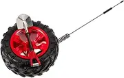 Angoily Car Trunk Decor Compact Spare Tire Antenna Sturdy Plastic Flag Pole Easy Install Car Accessory