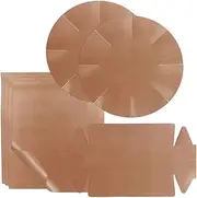 Oven Mat,Heat Resistant Baking Pan Mat Set | Baking Supplies Food Safe Tray Pan Liners Rectangle Round Irregular Bread Bag Microwave Liner for Cookie