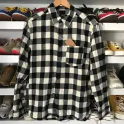 A.P.C. John Check Twill Shirt - Medium - Check and Ecru - NWT - Retail: $225