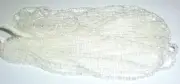 Vintage 12/0 3 Cut Seed Beads Elliot Green Czech Glass Clear Iris AB