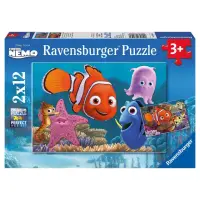 在飛比找momo購物網優惠-【德國Ravensburger】海底總動員12片x2(維寶 