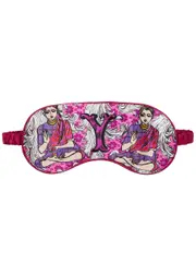 Jessica Russell Flint Y Is For Yoga Silk eye Mask - Purple ONE SIZE