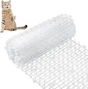 Zopeal 79 x 12 Inch/1 Roll Cat Spikes Keep Dog Off Couch Cat Deterrent Mat Strips Spiked Mat Fence Outdoor Indoor Keep Pet Off Couch Furniture Garden