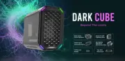Antec Dark Cube M-ATX, Dual Front Panel, Slide Open Structure, USB-C,Gaming Case