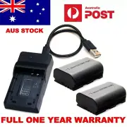 Battery / USB Charger For Canon LP-E6 LP-E6N LC-E6 LC-E6E CBC-E6 AUS Brand New