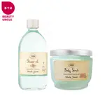 【SABON】茉莉花語沐浴香氛組 沐浴油500ML+磨砂膏600G *超取、店到店限購2組*