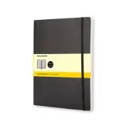 Moleskine BLK Office/Student Journal Planner XL Classic Grid Soft Cover Notebook