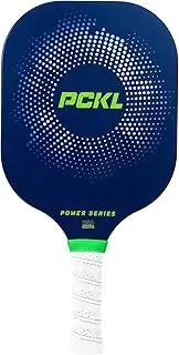 PCKL Premium Pickleball Paddle Racket | USA Pickleball Approved | Graphite Carbon Face with Large Sweet Spot | Honeycomb Core