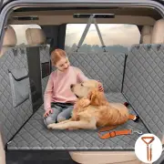 Dog Back Seat Extender - Non-Slip & Waterproof Dog Car Seat Protector for Sed...