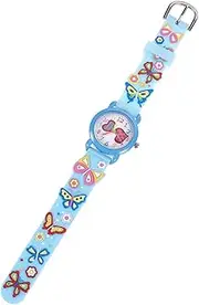 [VALICLUD] 1pc 's Watch Stylish Watch Stopwatch for Wristwatch for Adorable Wristwatch 3d Watch Digital Watch Decorative Watch Blue Rubber