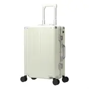 BOPAI Aluminium Frame Luggage Suitcase Lightweight with TSA locker 8 wheels 360 degree rolling HardCase B9263 26?? Green